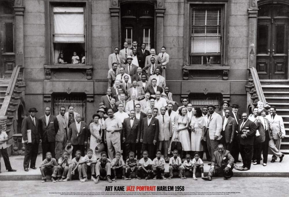 Laminated Art Kane A Great Day in Harlem Jazz Portrait 1958 Art
